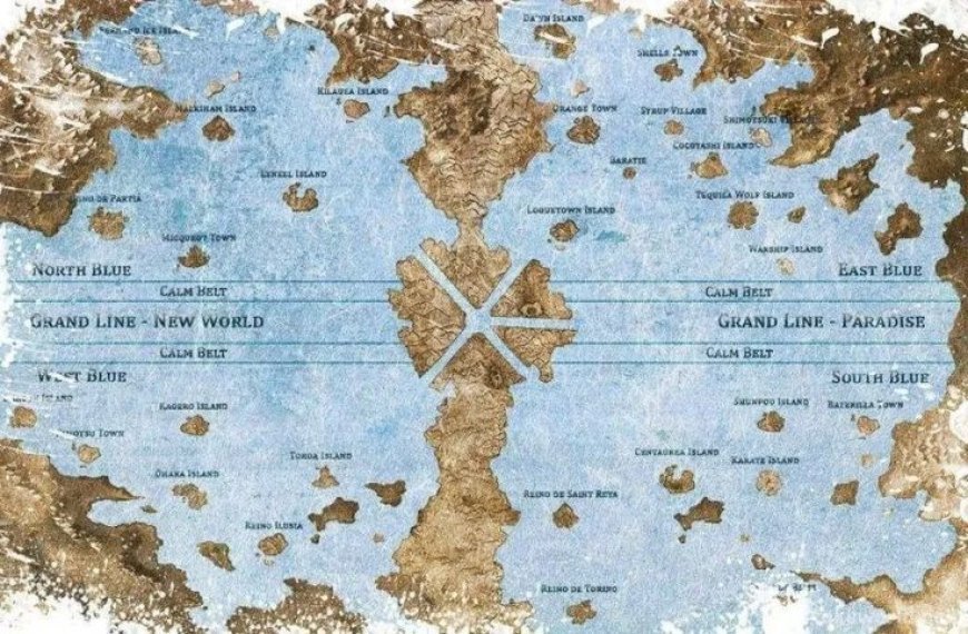 one piece world map